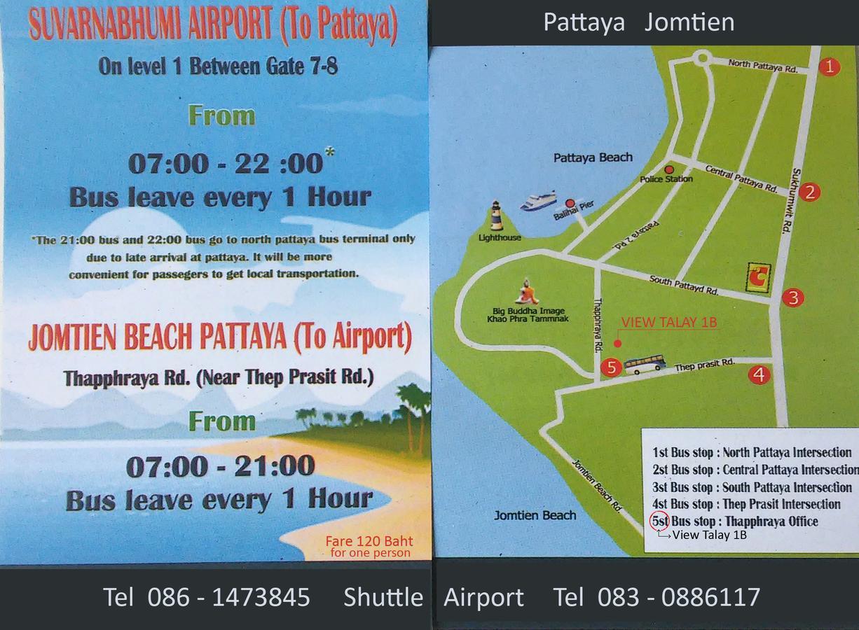 View Talay 2 Suite Apartments Bãi biển Jomtien Ngoại thất bức ảnh